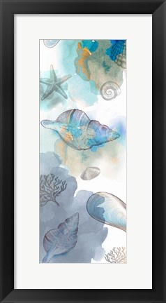 Framed Shell Reflections II Print