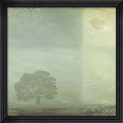 Framed Blue Horizon 1 Print