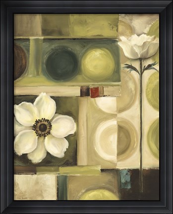 Framed 60&#39;s Bloom 1 Print