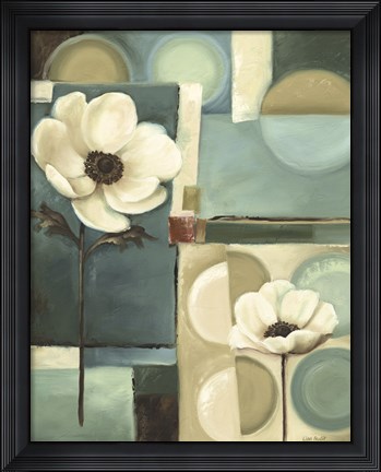 Framed 60&#39;s Bloom 2 Print