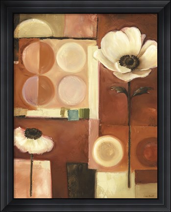 Framed 60&#39;s Bloom 3 Print