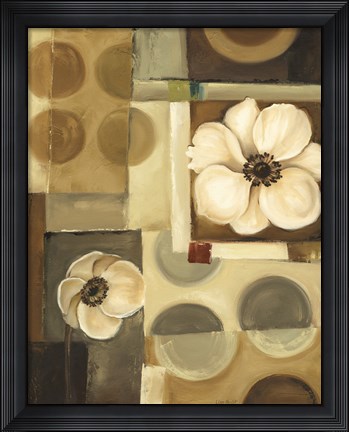 Framed 60&#39;s Bloom 4 Print