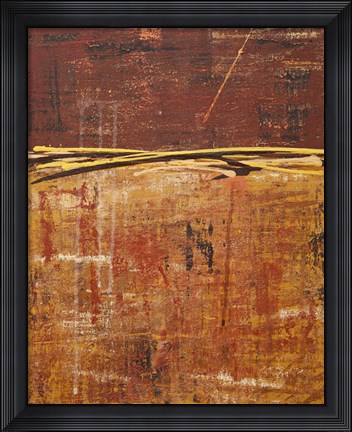 Framed Lithosphere XXIX Canvas 1 Print