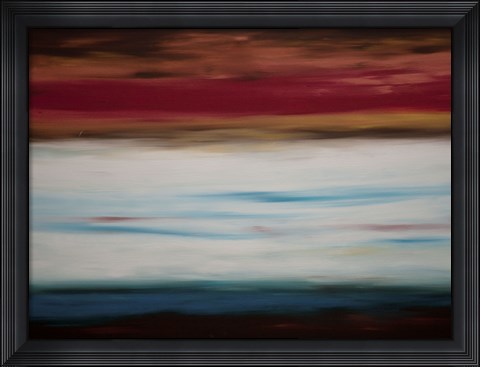 Framed Sunrise V Print