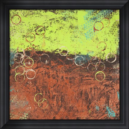 Framed Rustic Industrial XIII Print