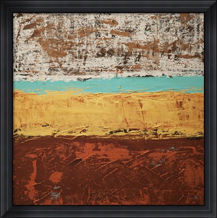 Framed Lithoshpere XVIII Print