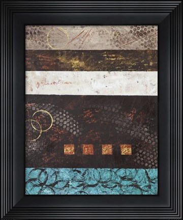 Framed Elements 10 Print