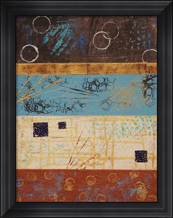 Framed Elements IX Print