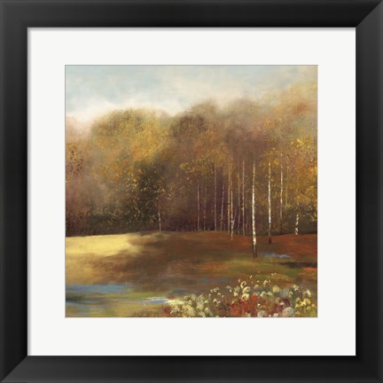 Framed Garden Dreams II Print