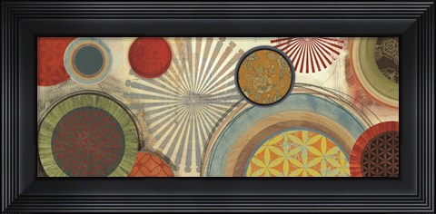 Framed Commotion II Print