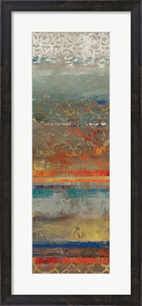 Framed Lace Abstract I Print