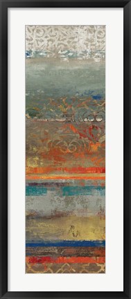 Framed Lace Abstract I Print