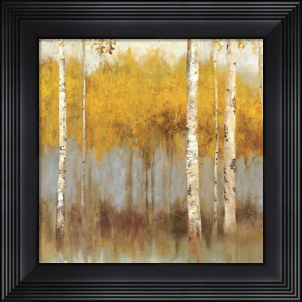 Framed Golden Grove I Print