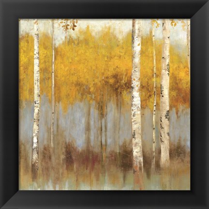 Framed Golden Grove I Print