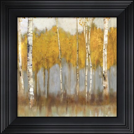 Framed Golden Grove II Print