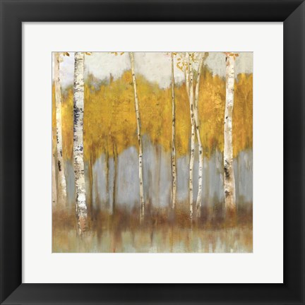 Framed Golden Grove II Print