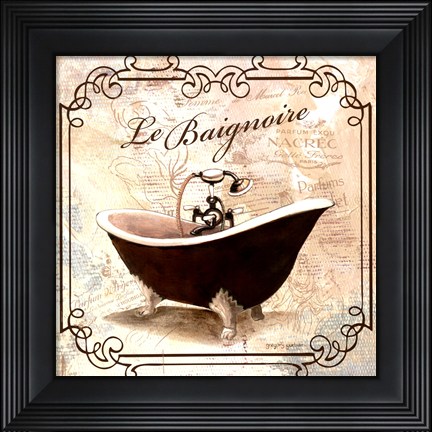 Framed Femme Tub Print