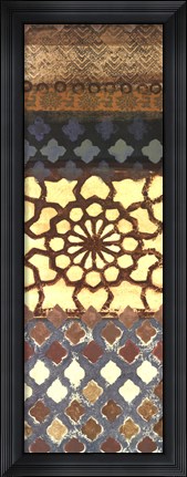 Framed Sandalwood Summer I Print