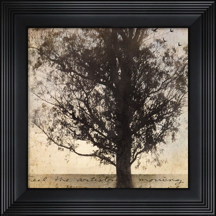 Framed Under the Trees II Print