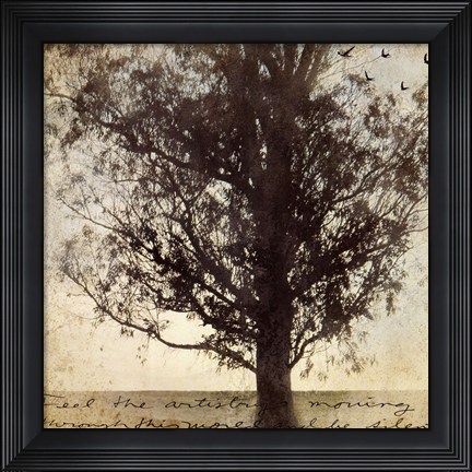 Framed Under the Trees II Print
