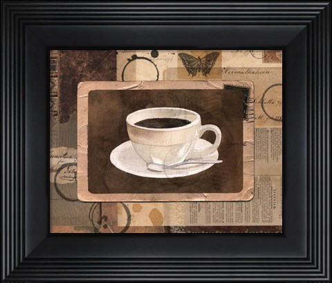 Framed Vintage Americano - mini Print