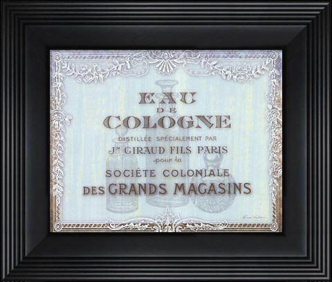 Framed French Soap Label I Print