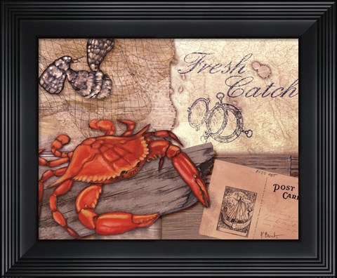 Framed Fresh Catch Print