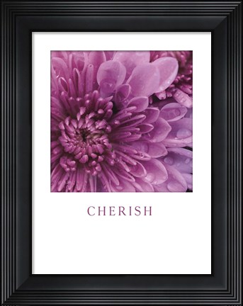 Framed Cherish Print