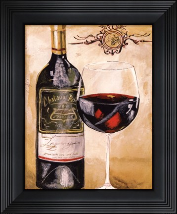 Framed Private Reserve I Print