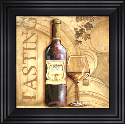 Framed Tasting Notes I Print