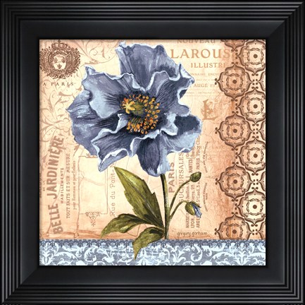 Framed Poppy - mini Print