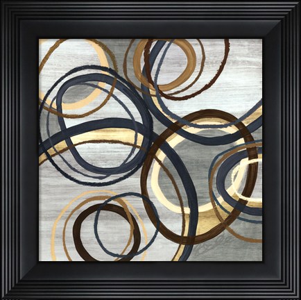 Framed 21 Blue Tuesday I - mini Print