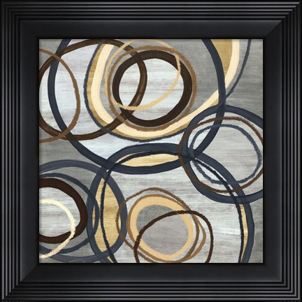 Framed 21 Blue Tuesday I - mini Print