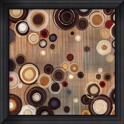 Framed Carousel Square III Print