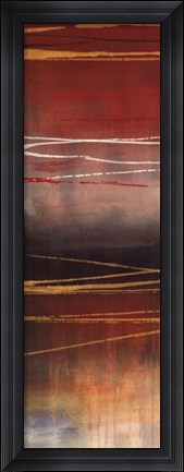Framed Gold Rush Panel I Print