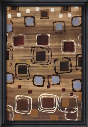 Framed Square Dance Print
