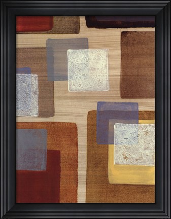 Framed Retro Fusion III Print