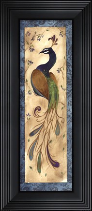 Framed Peacock IV - mini Print