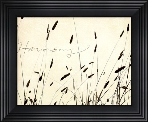 Framed Grass Harmony Print
