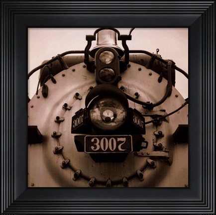 Framed Train V Print