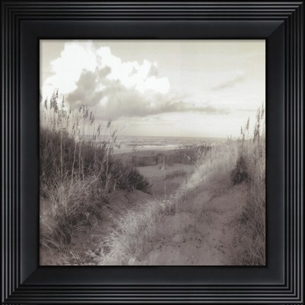 Framed Dunes I Sq. BW Print