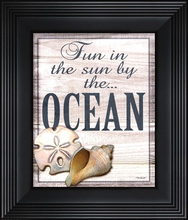 Framed Fun in the Sun - mini Print