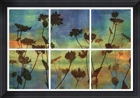 Framed Wild Flowers I Print
