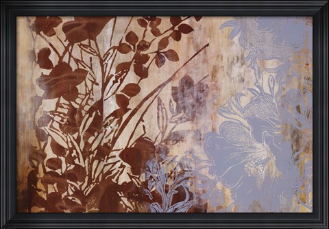 Framed Primary Silk II Print