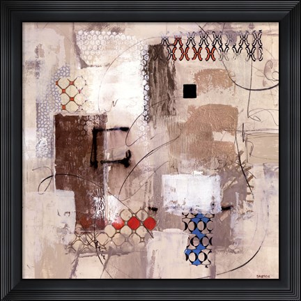 Framed Lingo I Print