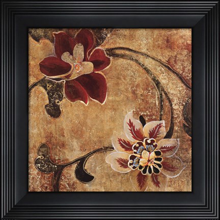 Framed Deep Opulence II Print
