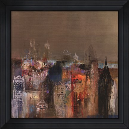 Framed Penthouse View I Print
