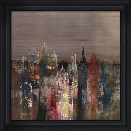 Framed Penthouse View II Print