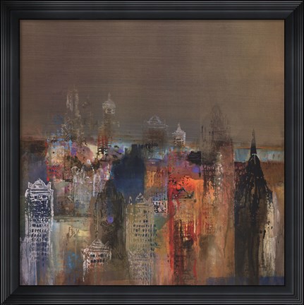 Framed Penthouse View I Print