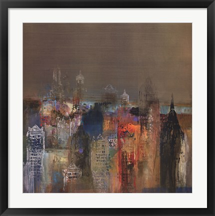 Framed Penthouse View I Print